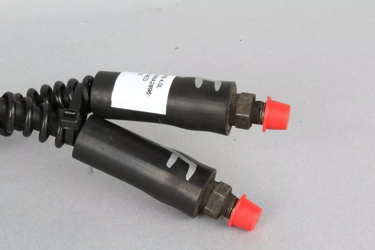 98-06 Jaguar X100 XK8 Front Left & Right Side Flexible Brake Line Set of 2 OEM - photo 3