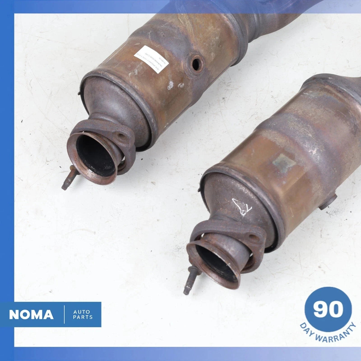 16-20 Jaguar X152 F-Type-S RWD Left & Right Side Exhaust Downpipe Set OEM 65k - photo 6