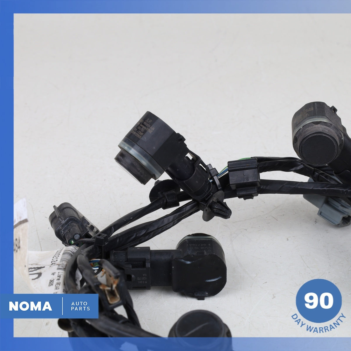 12-13 Range Rover Evoque L538 Rear Bumper Parking Wire Harness w/ Sensors OEM - photo 5
