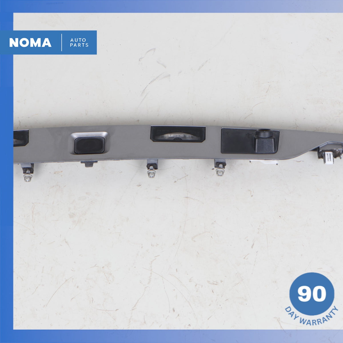 12-15 Range Rover Evoque L538 Rear Trunk Bezel License Plate Light Lamp Trim OEM - photo 9