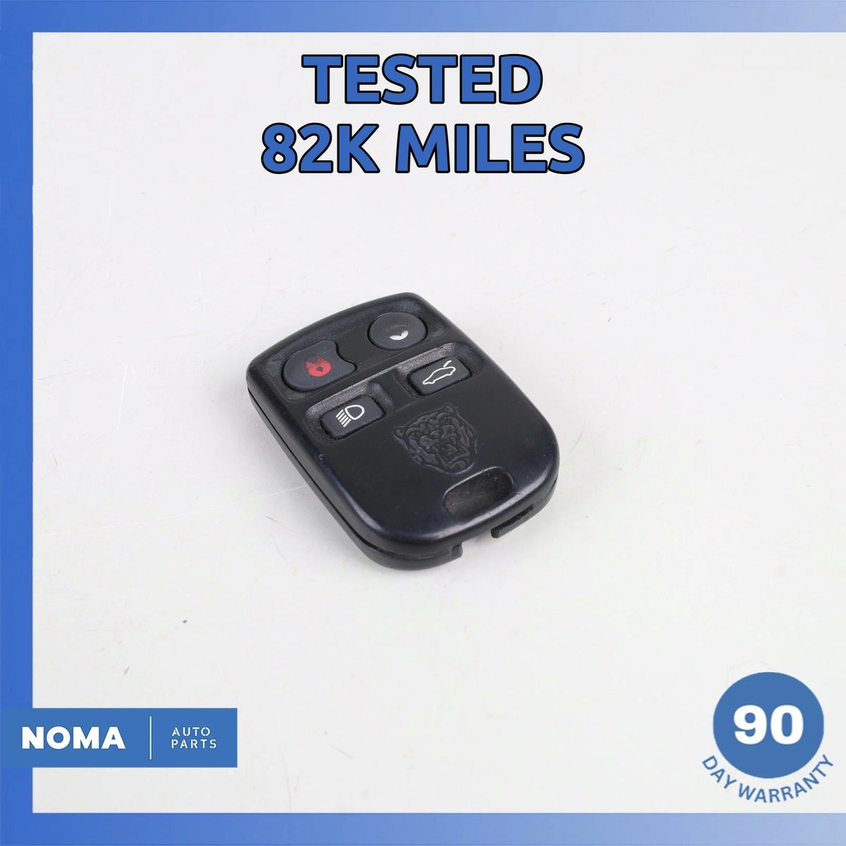 00-06 Jaguar X100 XKR XJ8 Remote Control Keyless Key Fob Transmitter OEM 82k - photo 1