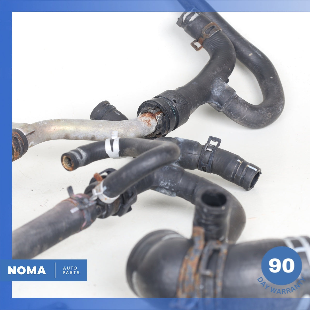 00-02 Jaguar X100 XKR 4.0L Supercharged Engine Radiator Coolant Hose Set OEM - photo 14
