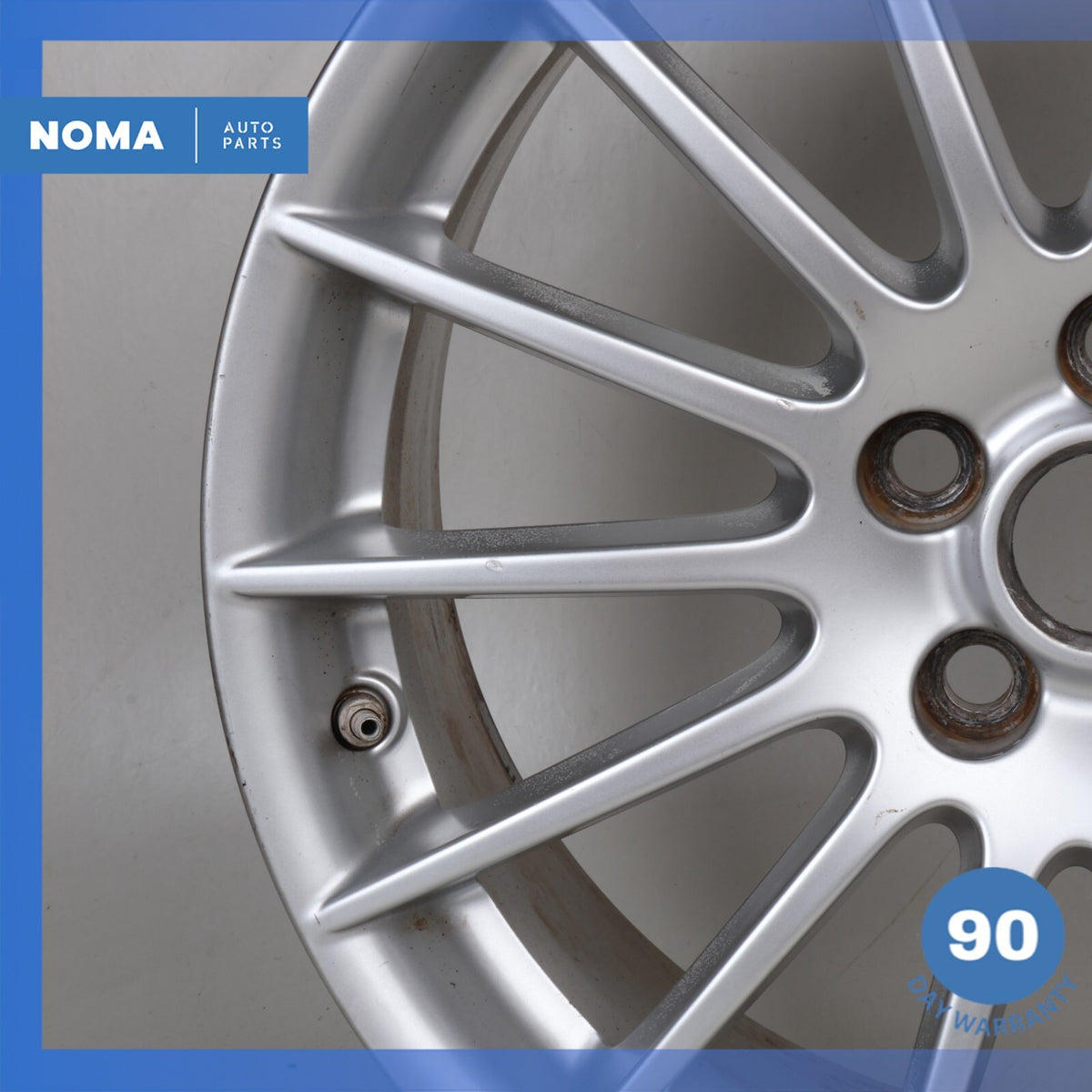 07-09 Jaguar X350 XJ8 Tucana 8J x R18 18" Wheel Rim Silver OEM - photo 6