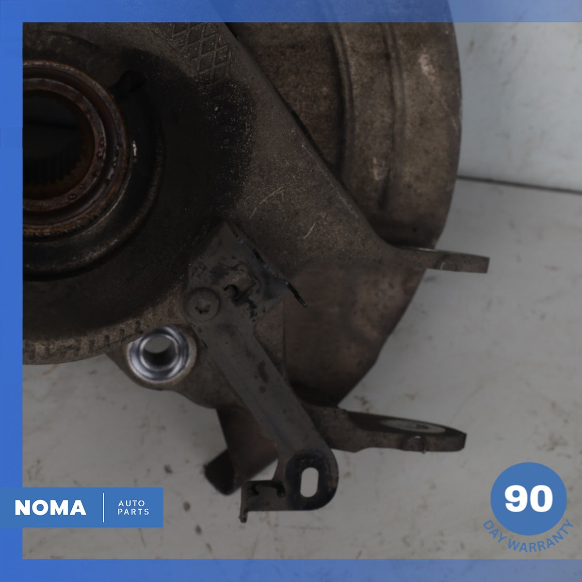 16-19 Jaguar X260 XF XE Rear Right Spindle Knuckle w/ Shield OEM - photo 14