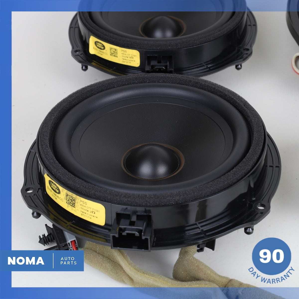 12-19 Range Rover Evoque L538 L550 Front & Rear Hi-Line 600W Speaker Set OEM - photo 9