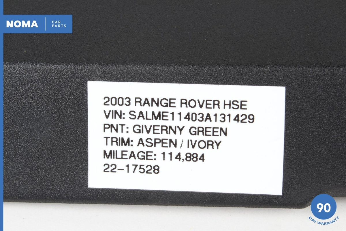 03-05 Range Rover L322 Engine Motor Left Cover Top Panel 1H4Z6K271BA OEM - photo 10