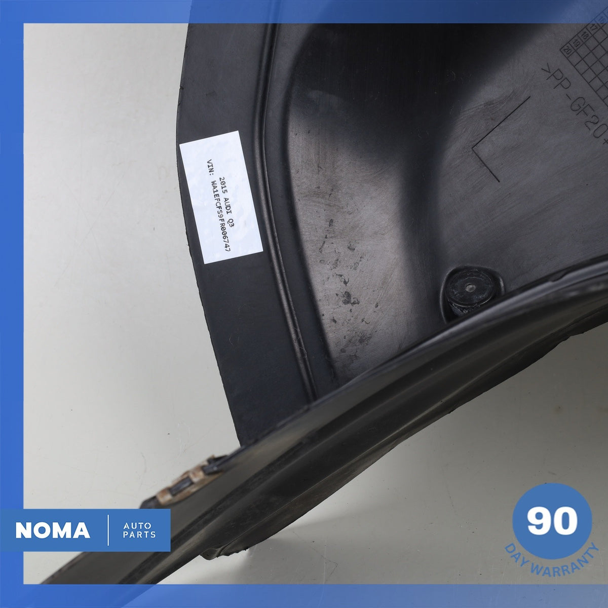Audi 8U Q3 Front Right Fender Liner Splash Shield Cover 8U0853888D OEM - photo 7