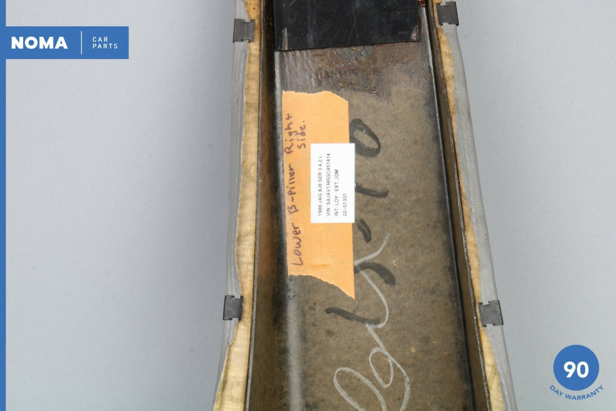 84-87 Jaguar XJ6 Series III Right Passenger Side Lower B Pillar Cover LDY OEM - photo 9