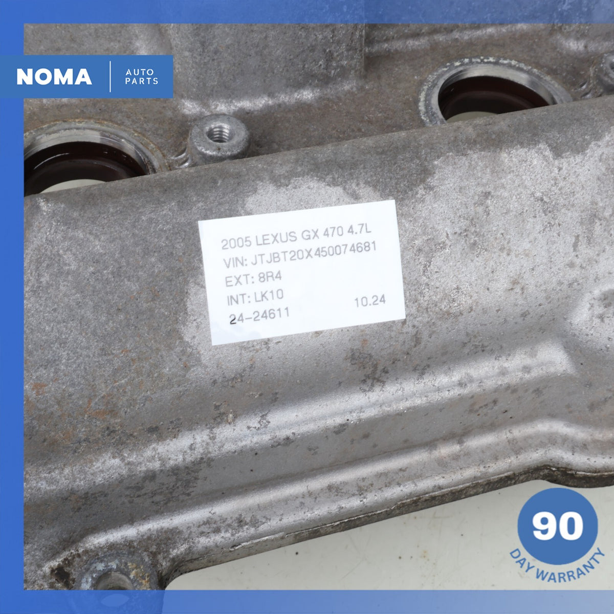 98-09 Lexus UZJ120 GX470 LX470 Right Engine Cylinder Head Camshaft Cover OEM - photo 14