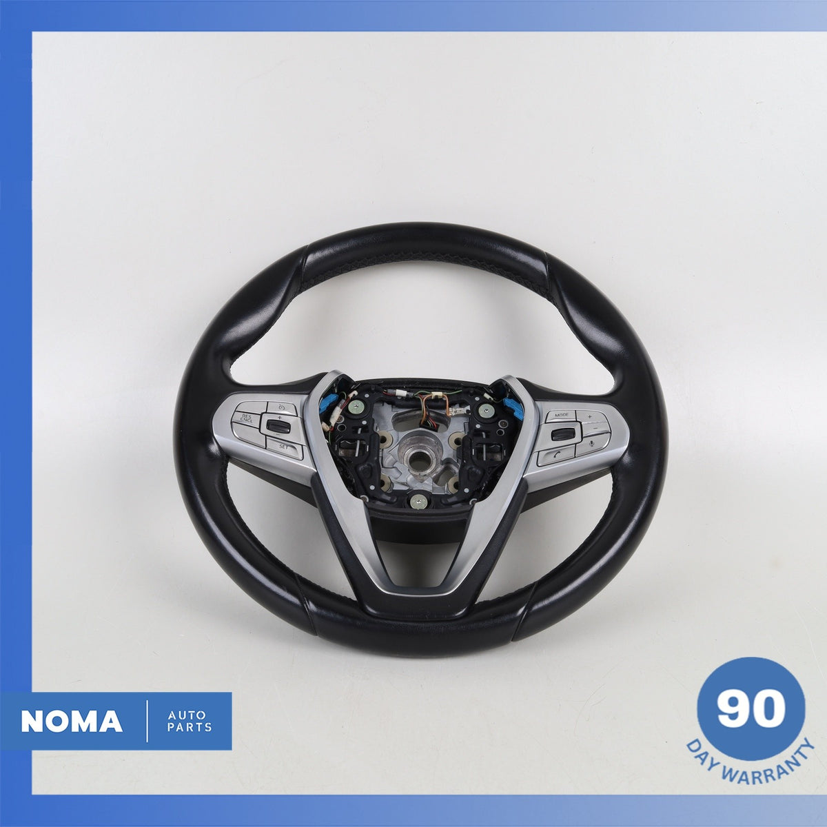 16-22 BMW G12 740i 840i 540i Sport Steering Wheel Black 32306871732 OEM 76k - photo 2