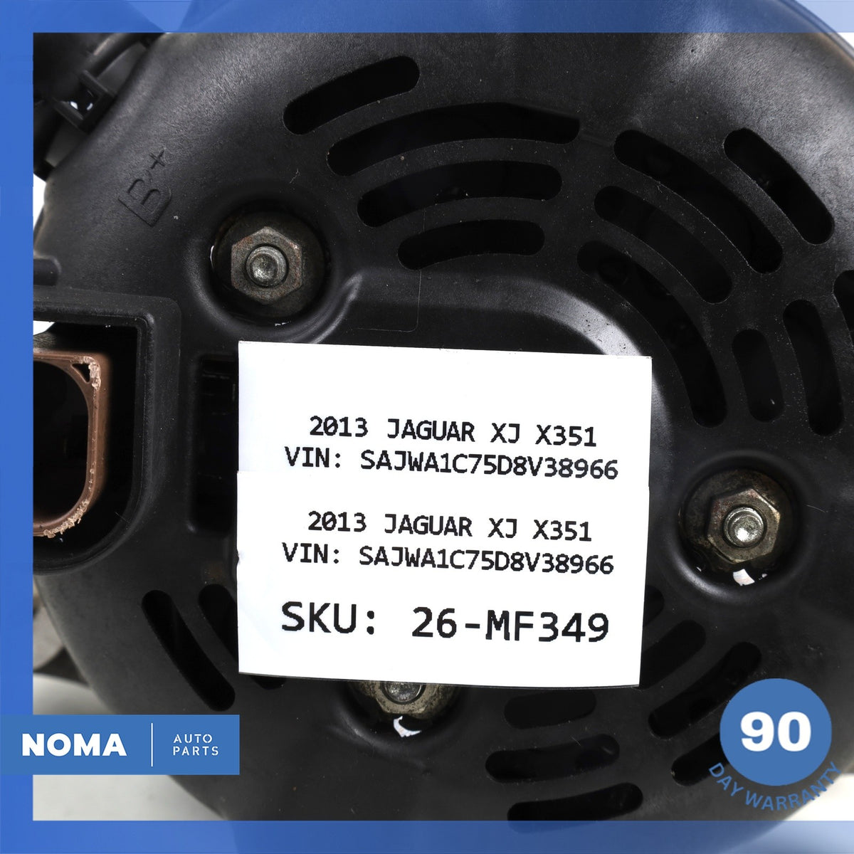 10-23 Jaguar X351 XJ XK XE F-Type Engine Generator Alternator 8W8310300AB OEM - photo 10