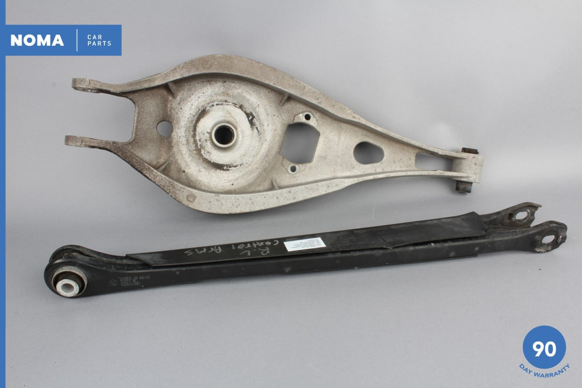 03-06 BMW Z4 E85 Rear Left Side Spring Support Upper & Lower Control Arm Set OEM - photo 1
