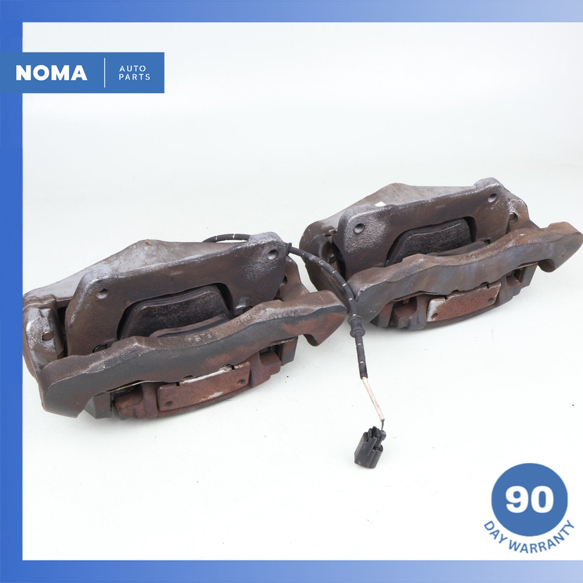 10-15 Jaguar X150 XK XJ Front Left & Right Side Brake Caliper Set of 2 OEM - photo 15