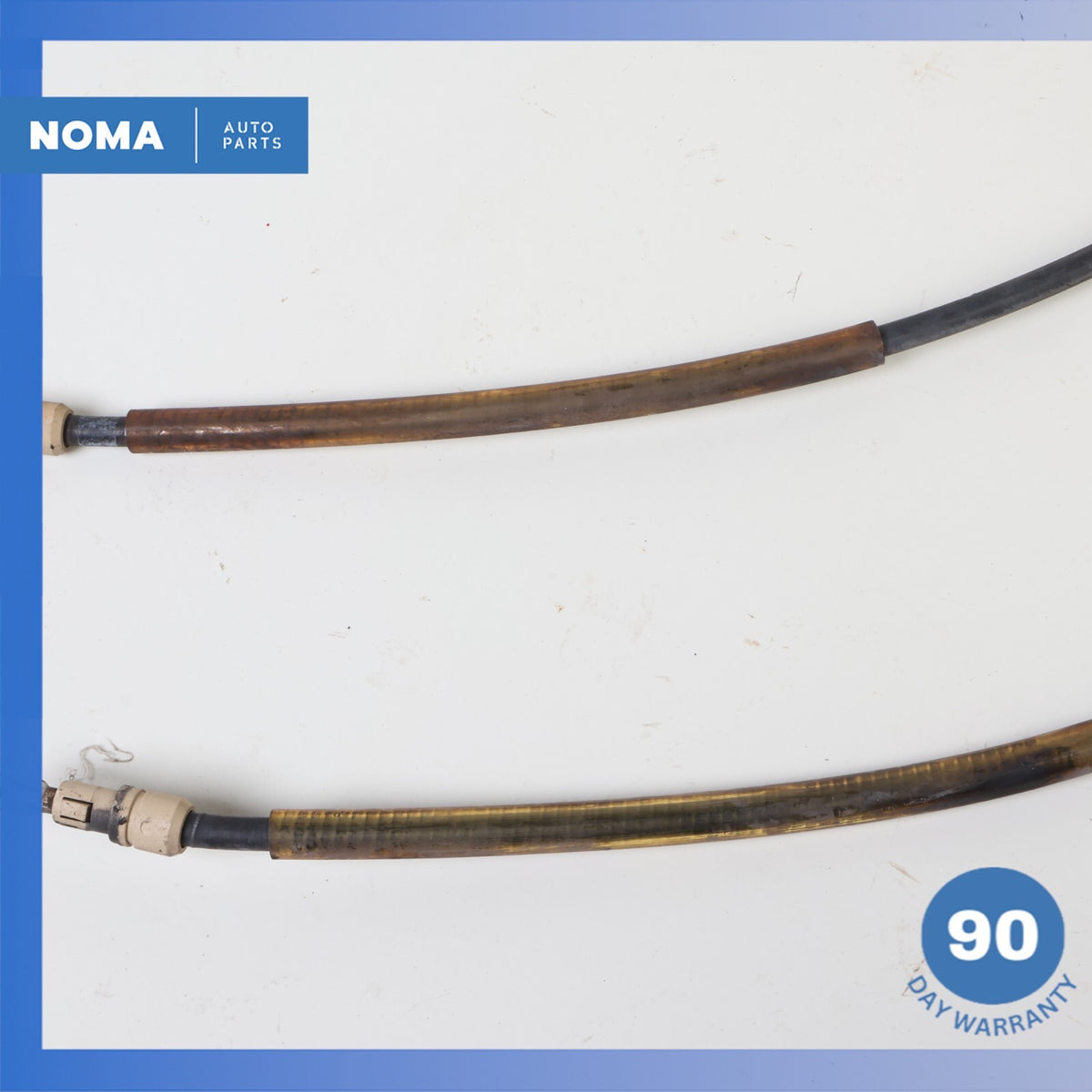2010 Jaguar X250 XF Rear Left & Right Side Parking Brake Cable Set of 2 OEM - photo 5