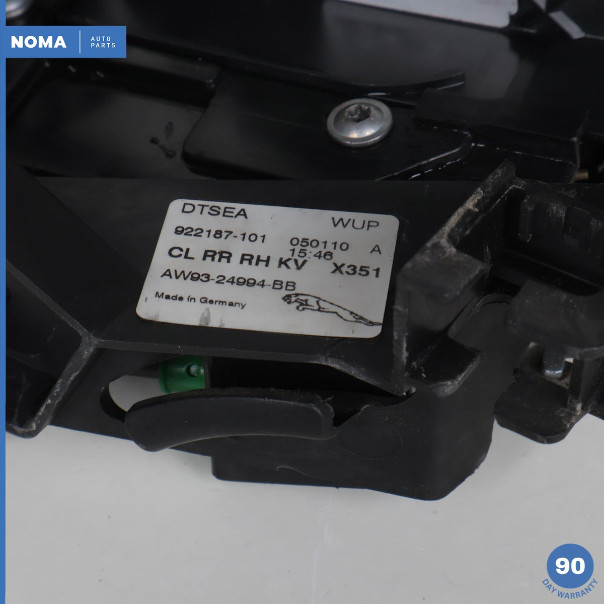 10-13 Jaguar XJL X351 Rear Right Door Lock Latch Actuator w/ Passive Entry OEM - photo 5