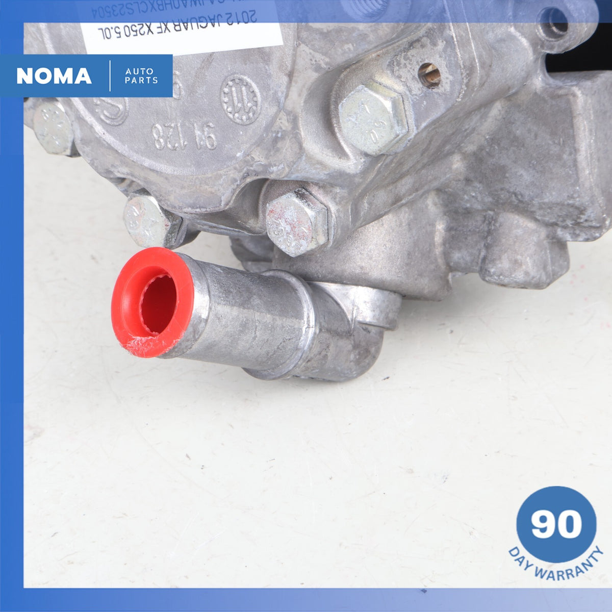 10-19 Jaguar X250 XF 3.0L 5.0L Power Steering Pump Assembly 8W933D673DA OEM - photo 9