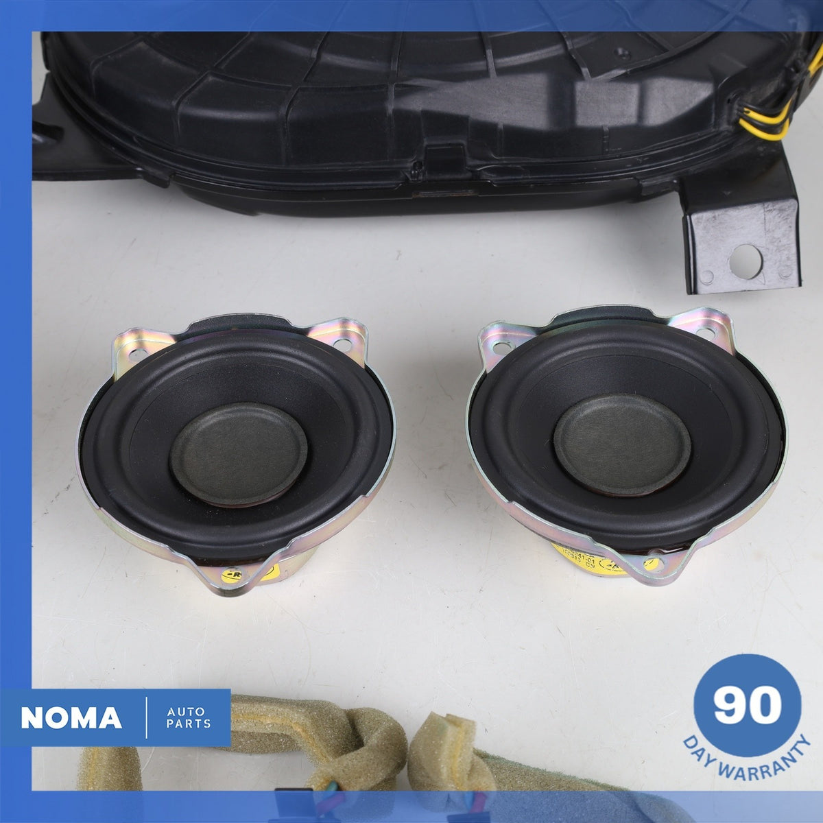 16-23 Jaguar X260 XF XE Front & Rear Meridian Premium Speaker Subwoofer Set OEM - photo 9