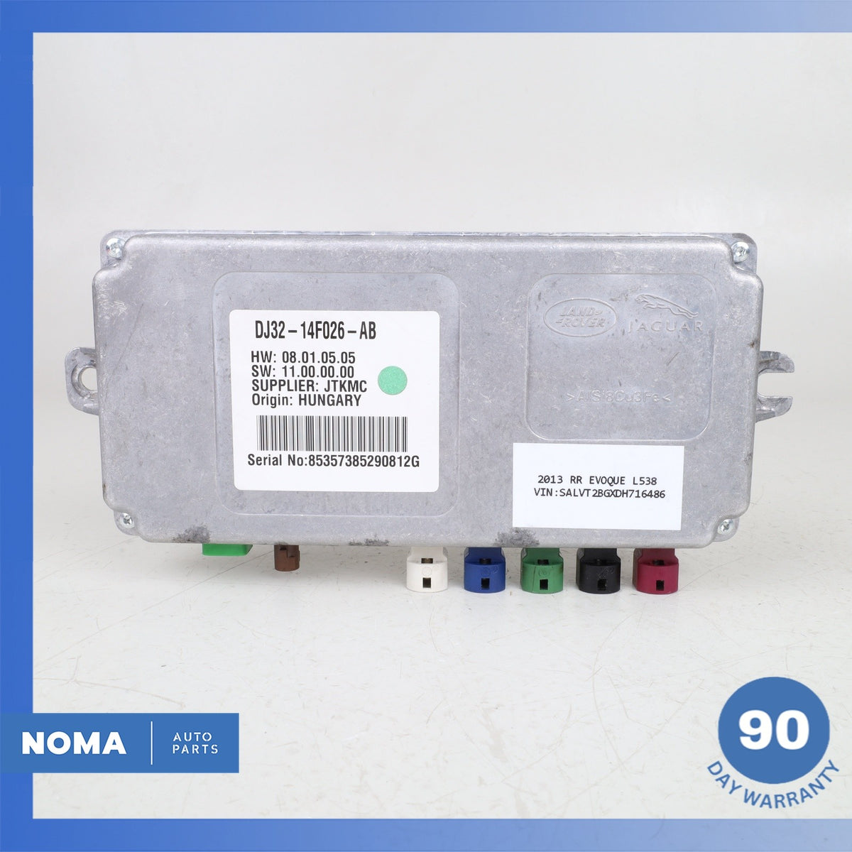 12-13 Range Rover Evoque L538 Surround View Camera Control Module Unit OEM - photo 7