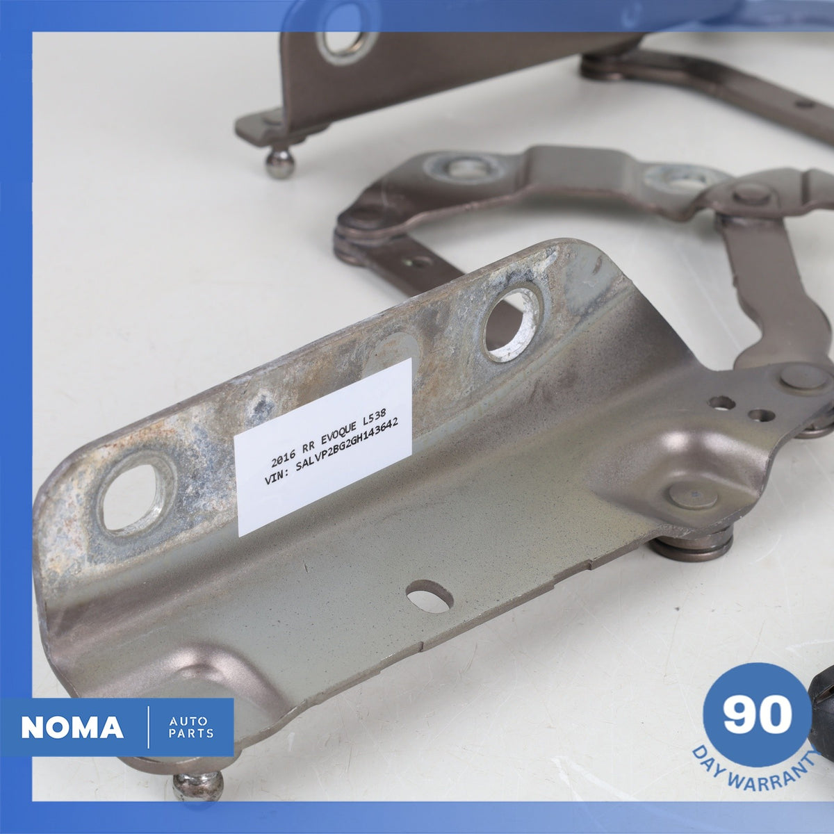 LR Range Rover Evoque L538 Left & Right Hood Bonnet Release Hinge Set OEM - photo 6