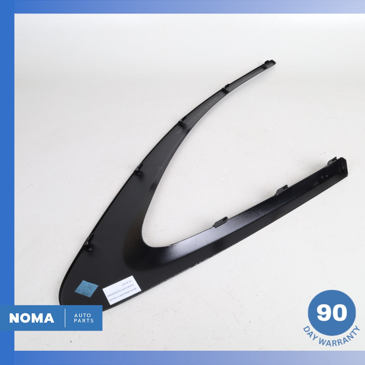17-23 Jaguar X761 F-Pace Rear Left Quarter Door Window Molding Black OEM - photo 6