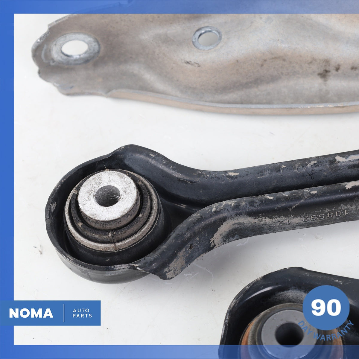 06-13 BMW E90 335i 128i Rear Right Side Suspension Control Arm Set OEM 75k - photo 8
