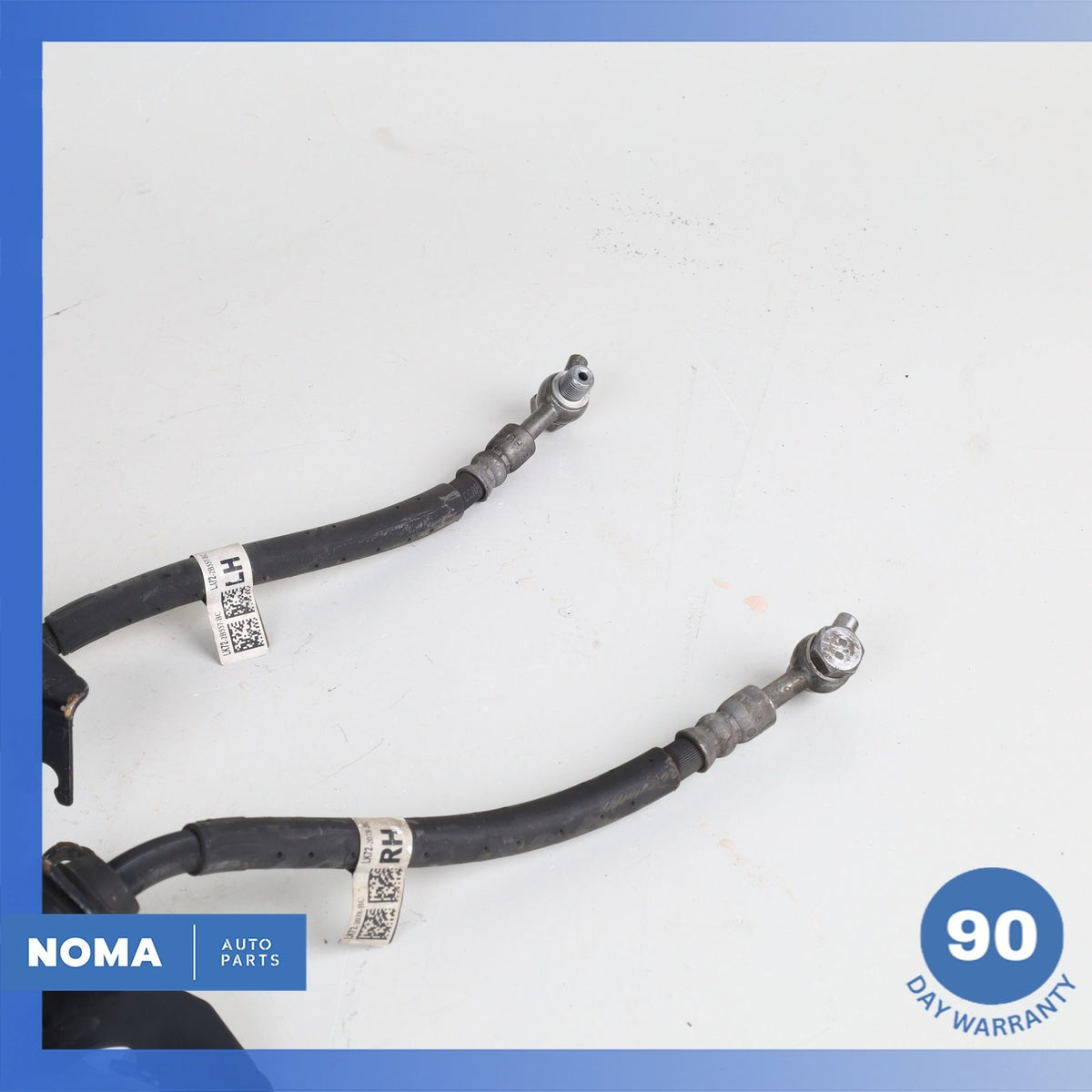 2021 Range Rover Evoque L551 Front Left & Right Brake Hydraulic Hose Set OEM - photo 8