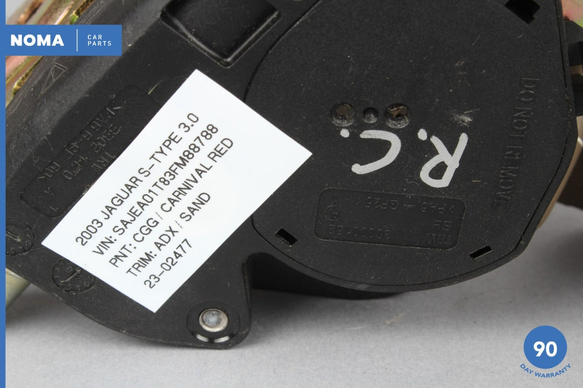 03-04 Jaguar S-Type X202 Rear Back Center Middle Seat Belt Retractor AEK OEM - photo 17