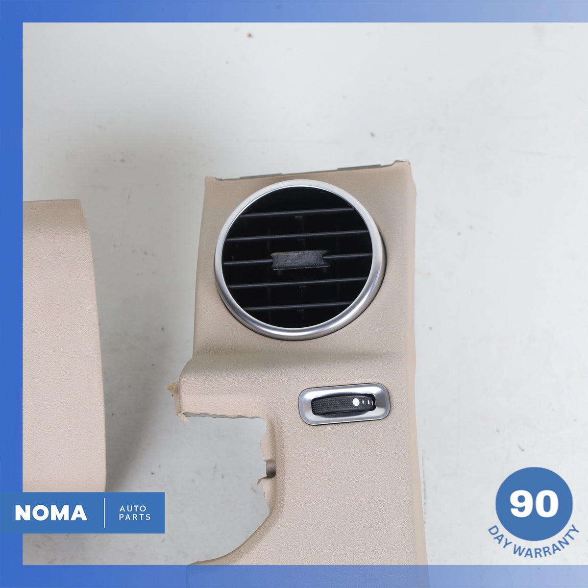 10-16 Land Rover L319 LR4 Dash Dashboard AC A/C Air Vent Trim Set Beige OEM - photo 3