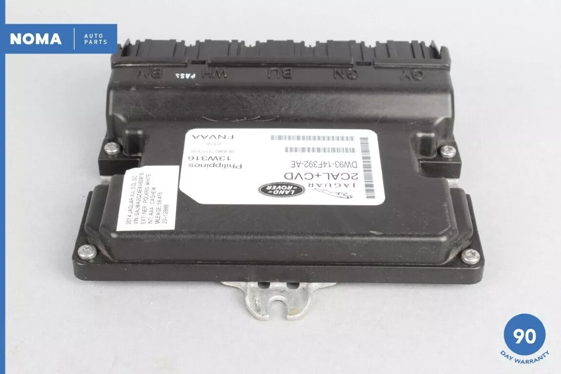 12-19 Jaguar X351 XJ XJR Body Control Module BCM BCU DW9314F392AE OEM 58k - photo 4