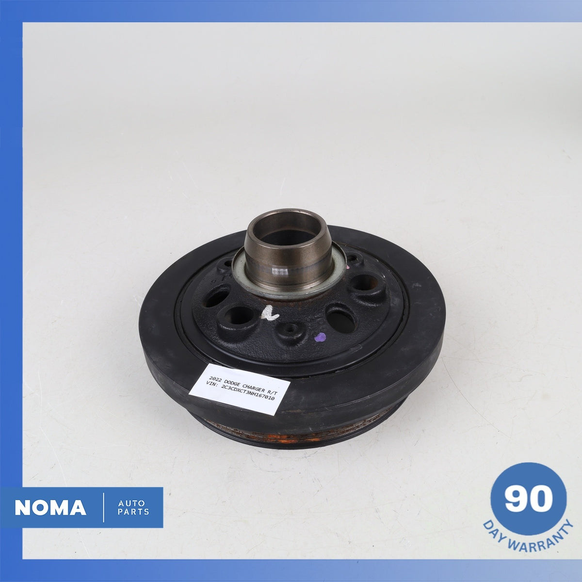 Dodge LD Charger 5.7L HEMI EZH Engine Crankshaft Balancer Pulley 53022413AA OEM - photo 2