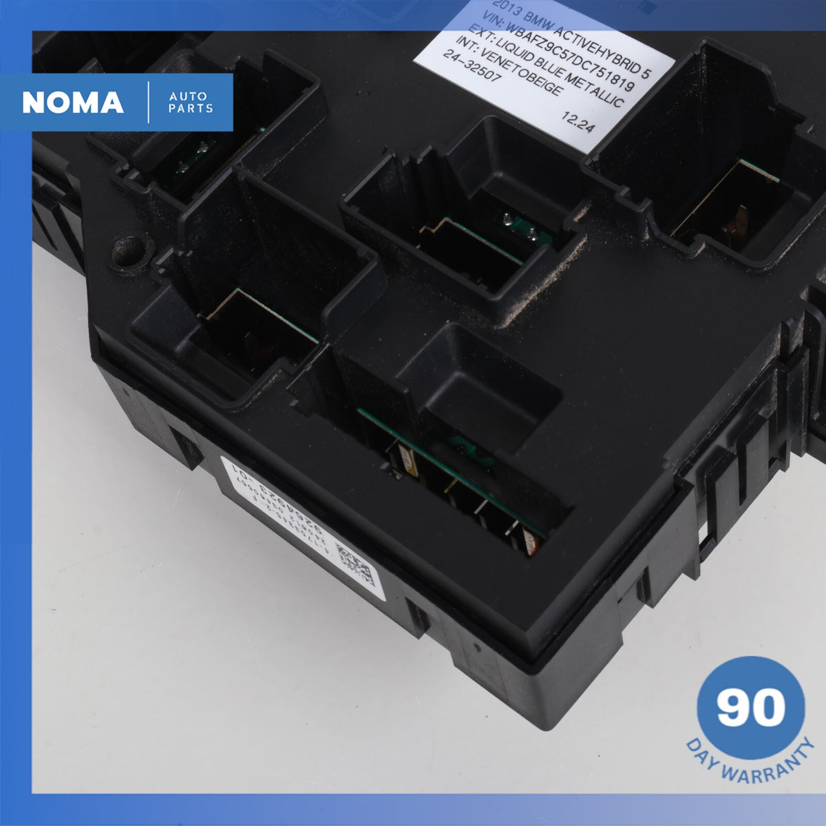 2013 BMW F10 ActiveHybrid 5 Rear Relay Fuse Box 61149264923 OEM - photo 11