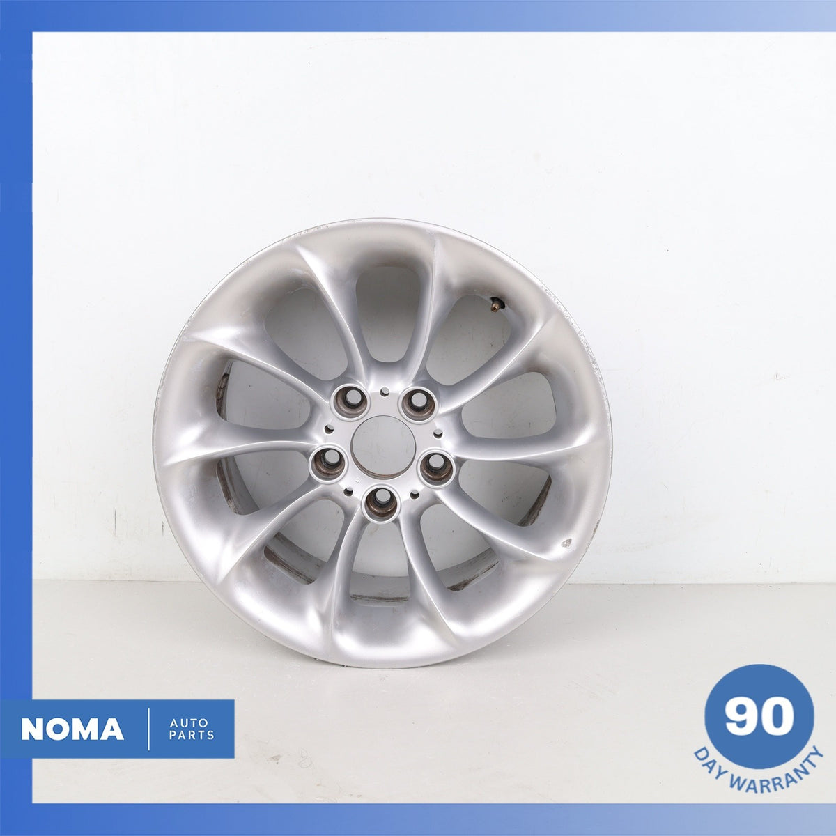 03-08 BMW E85 Z4 Style 106 8 x R17 17" Wheel Rim Silver 36116758191 OEM - photo 1