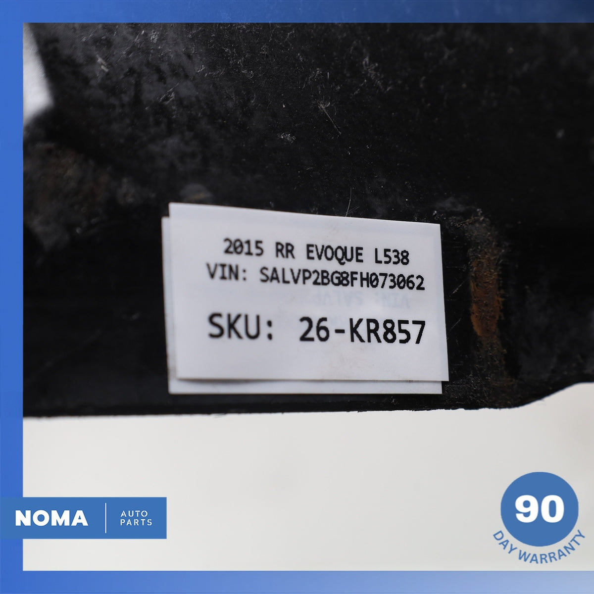 12-19 LR Range Rover Evoque L538 Front Engine Under Splash Shield Cover OEM - photo 14