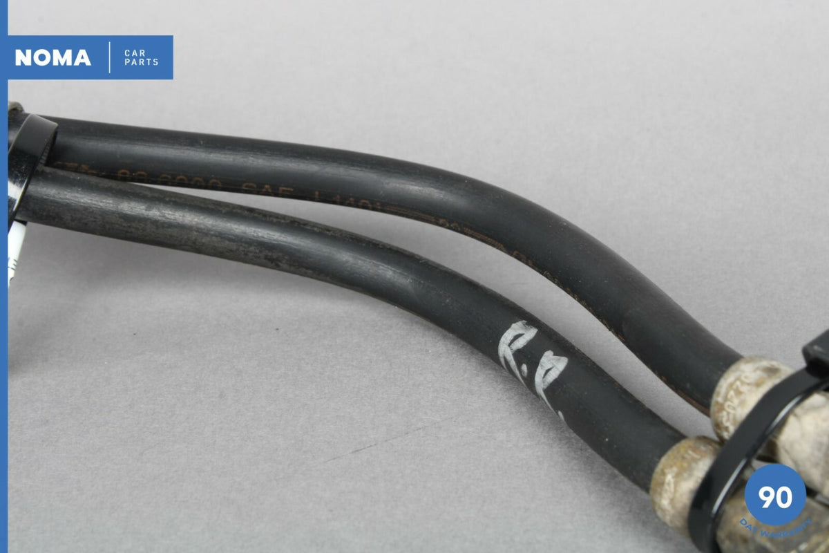96-02 BMW Z3 E36 Rear Right & Left Side Hydraulic Brake Hose Line Set of 2 OEM - photo 4