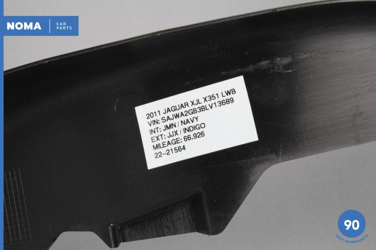 10-18 Jaguar XJL X351 LWB Rear Right Side Upper Inner Door Molding Trim Set OEM - photo 12