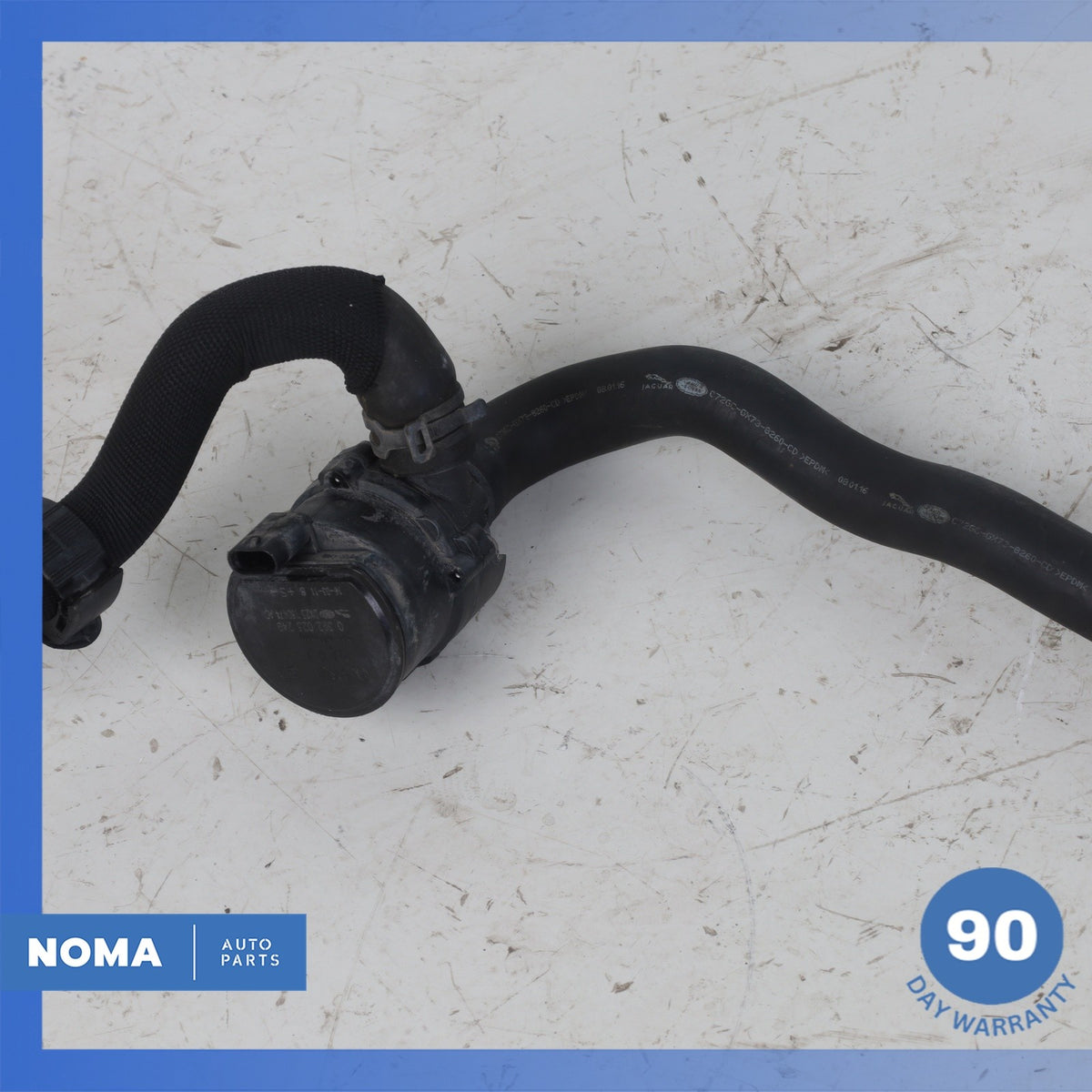 16-20 Jaguar X260 XF XE Upper Top Radiator Hose Coolant Hose T2H3408 OEM - photo 14