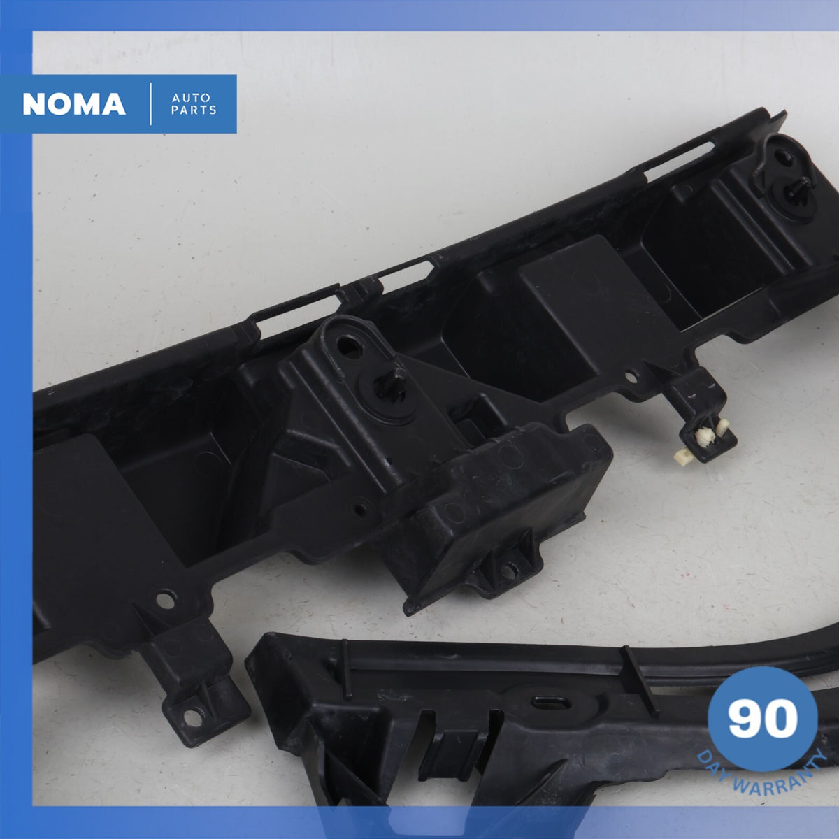 09-15 Jaguar X250 XF Rear Bumper Bracket Mount Support Set of 3 8X2317B861AD OEM - photo 3