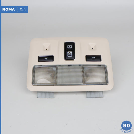 10-13 Jaguar XJ X351 Rear Dome Light Overhead Console Sunroof Shade Switch OEM - photo 1
