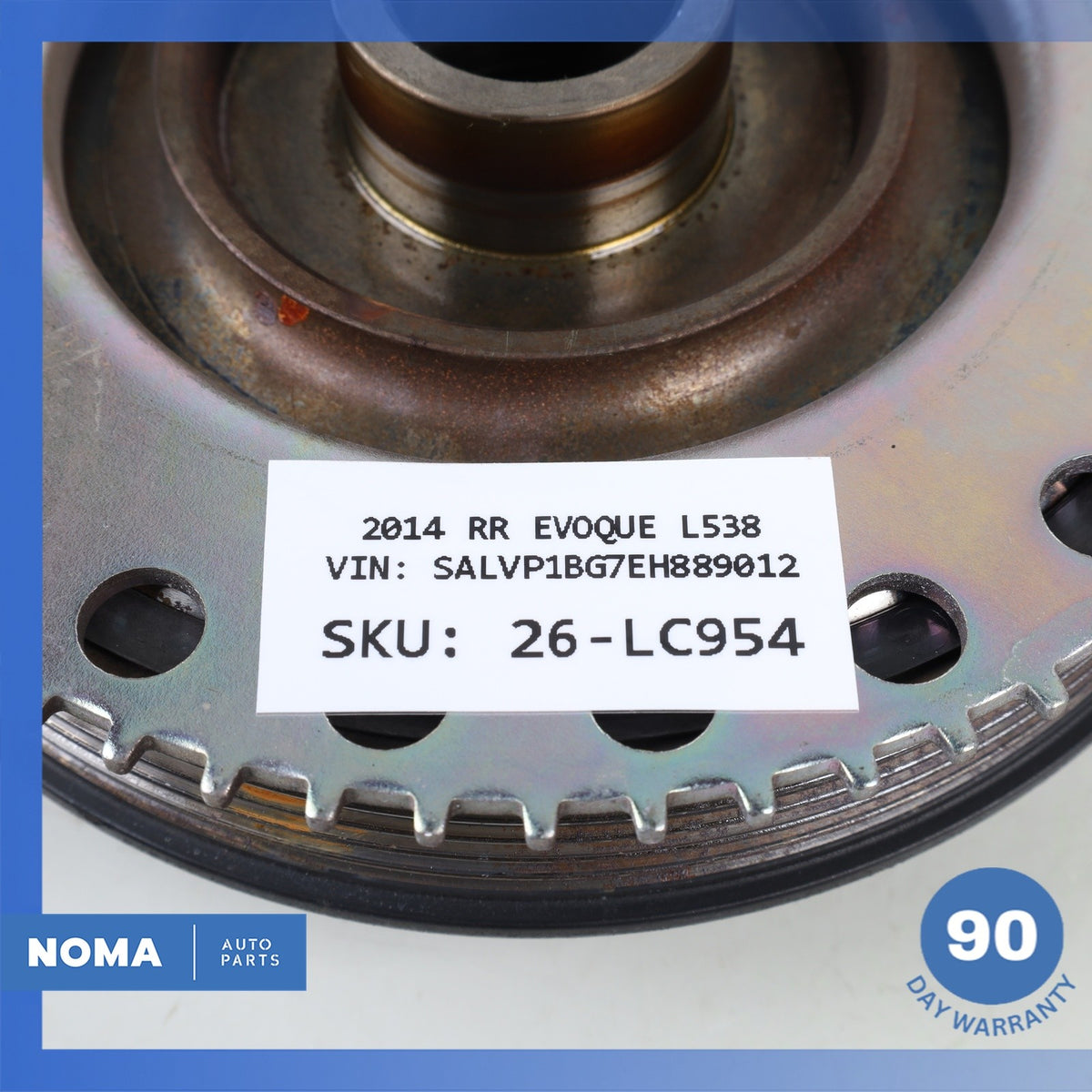 12-17 Range Rover Evoque L538 Engine Crankshaft Balancer Pulley LR078547 OEM - photo 14