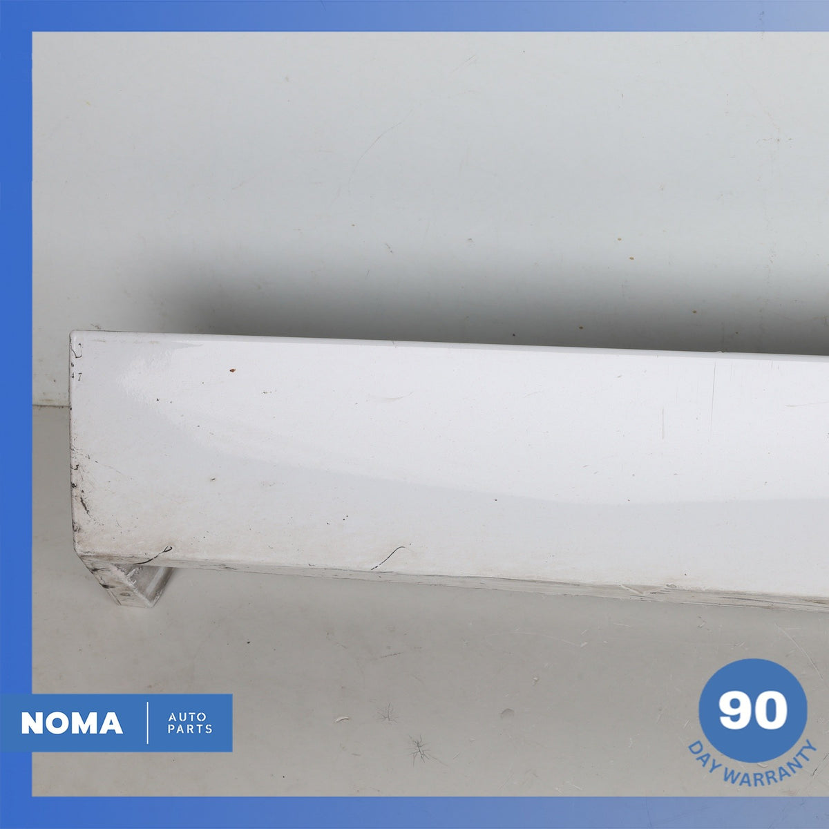 17-20 Jaguar X760 XE Left Driver Side Skirt Rocker Molding Panel White OEM - photo 9