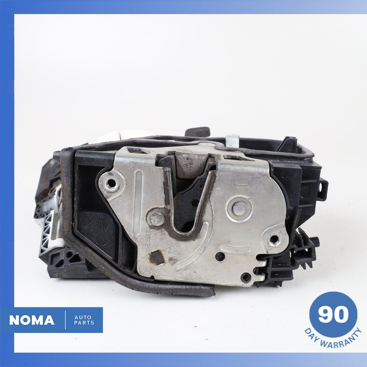 03-08 BMW E85 Z4 Front Left Driver Door Lock Latch w/ Handle White OEM - photo 8