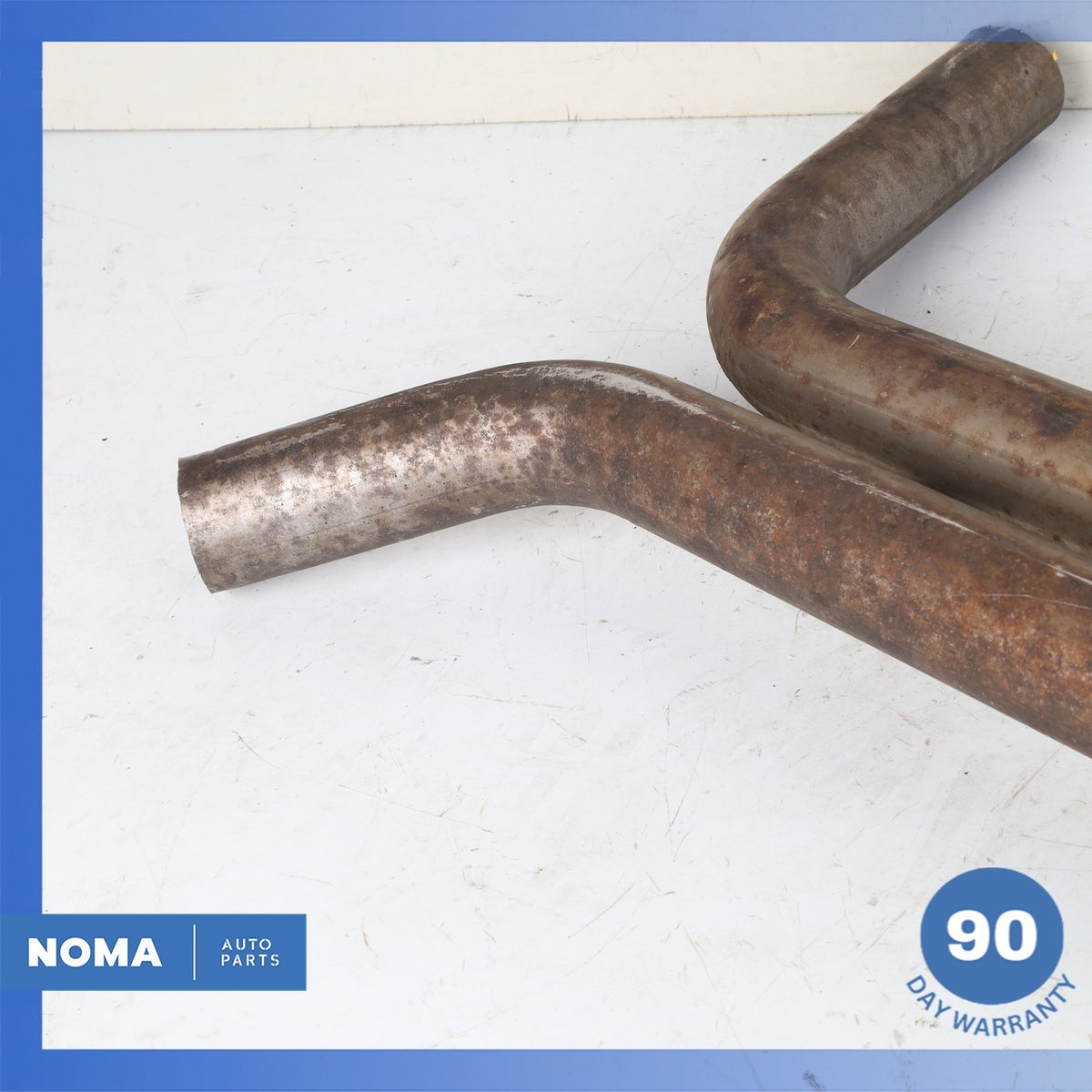 14-18 Audi D4 A8 3.0L Center Exhaust Muffler Resonator Pipe 4H0253411C OEM - photo 6
