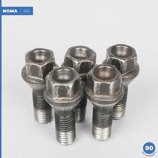 04-10 BMW 650i E64 E63 Wheel Rim Bolts Lug Set of 5 36136781150 OEM - photo 1
