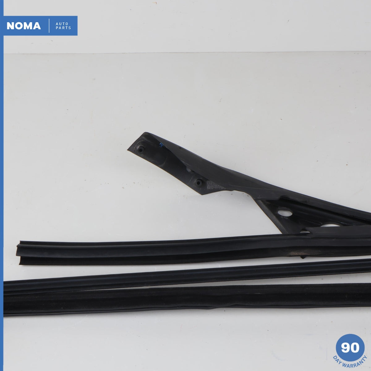 03-08 BMW E85 Z4 Right Passenger Door Window Weather Strip Seal Set of 2 OEM - photo 11