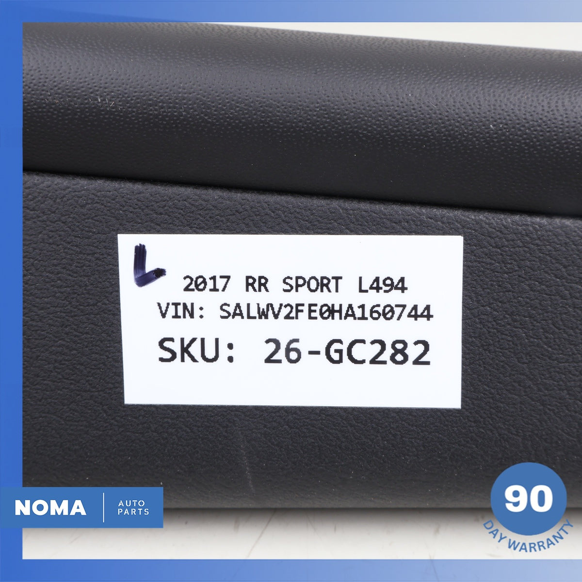 13-22 Range Rover Sport L494 L405 L462 Front Left Seat Armrest LR035574 OEM - photo 10