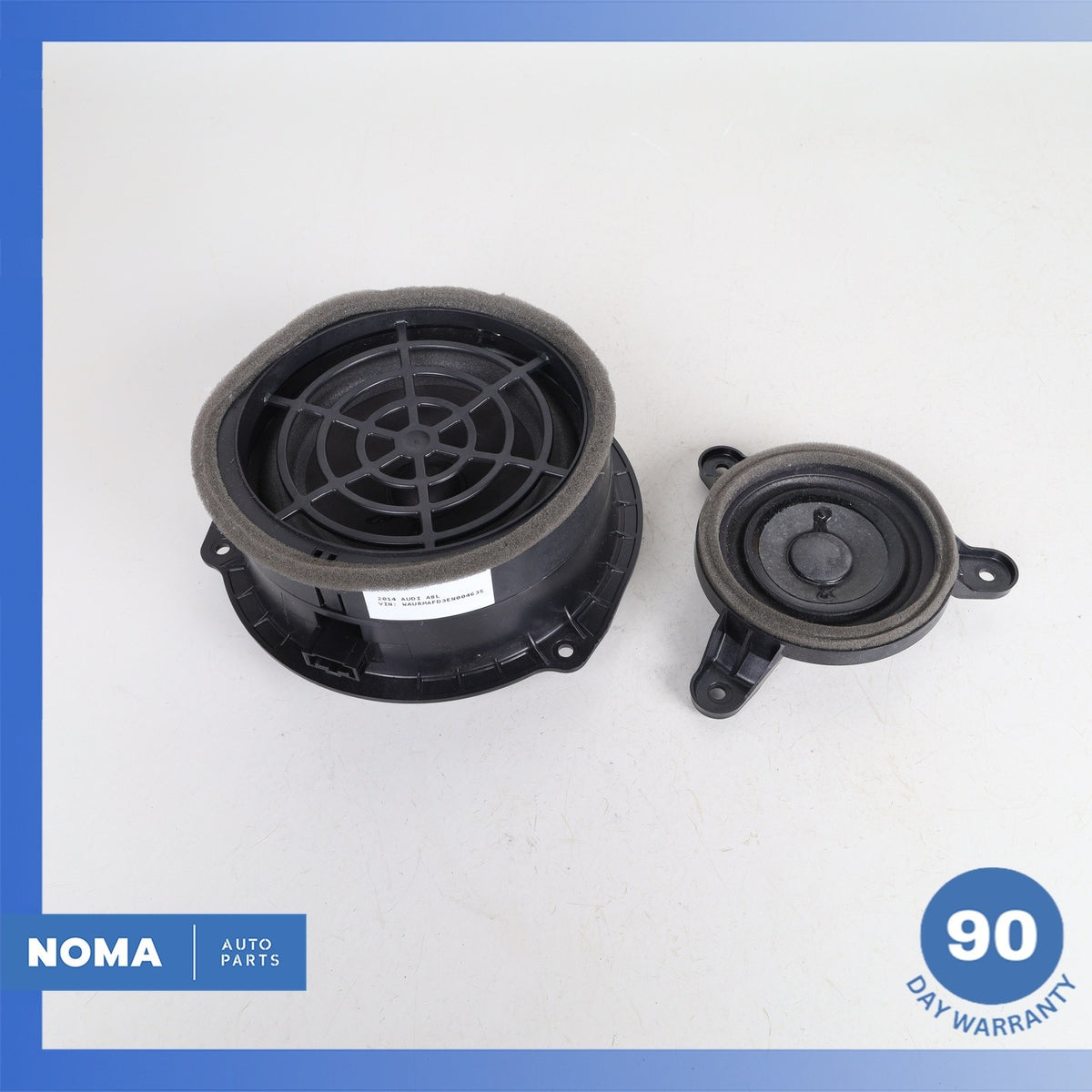 2014 Audi D4 A8 Rear Left or Right Door Speaker Loudspeaker Bose Set of 2 OEM - photo 1