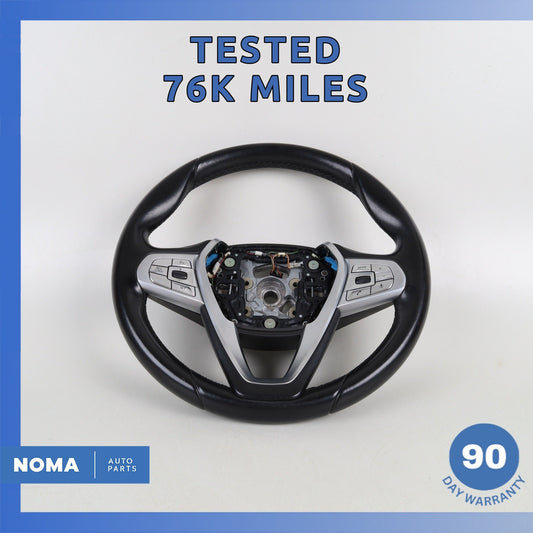 16-22 BMW G12 740i 840i 540i Sport Steering Wheel Black 32306871732 OEM 76k - photo 1