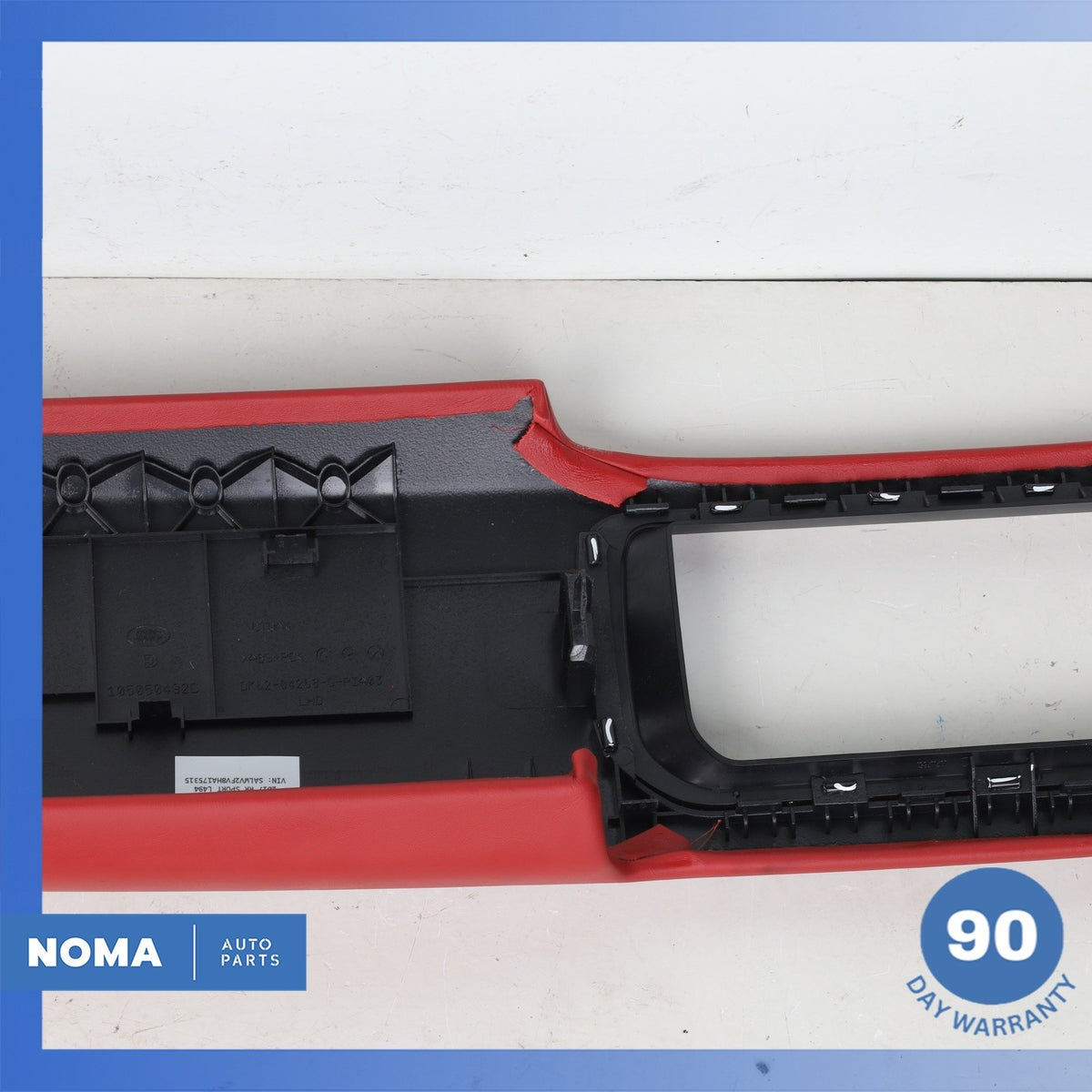 17-19 LR Range Rover Sport L494 Dash Dashboard Cover Panel Trim Set Red OEM - photo 11