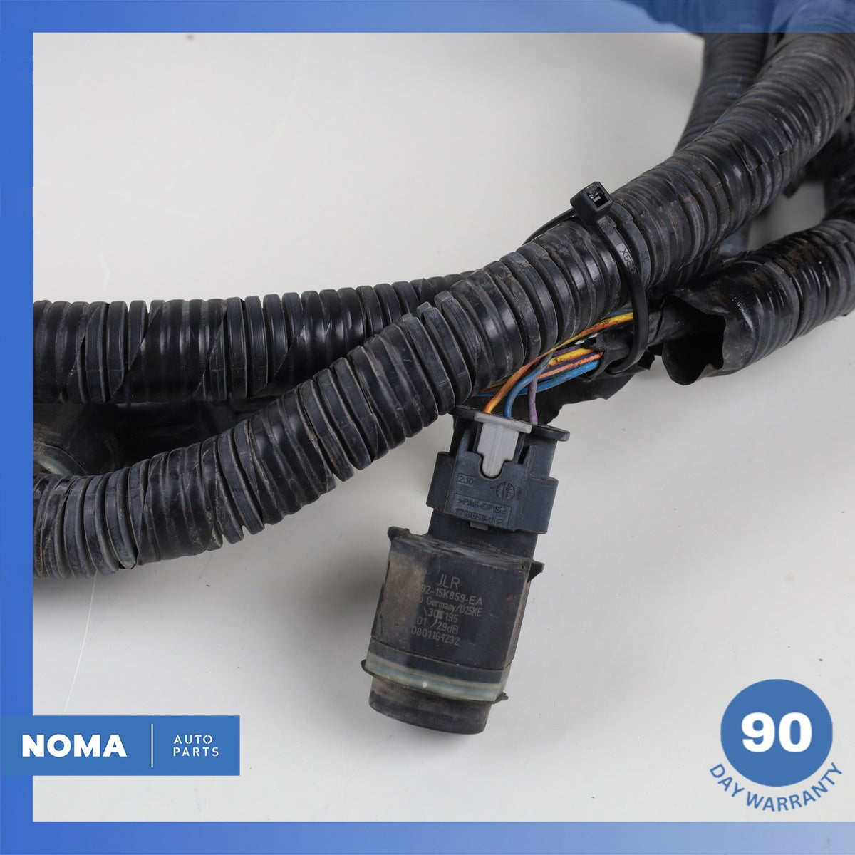 16-17 Jaguar X260 XF Front Bumper Parking Sensor Wiring Harness GX6314369DB OEM - photo 12