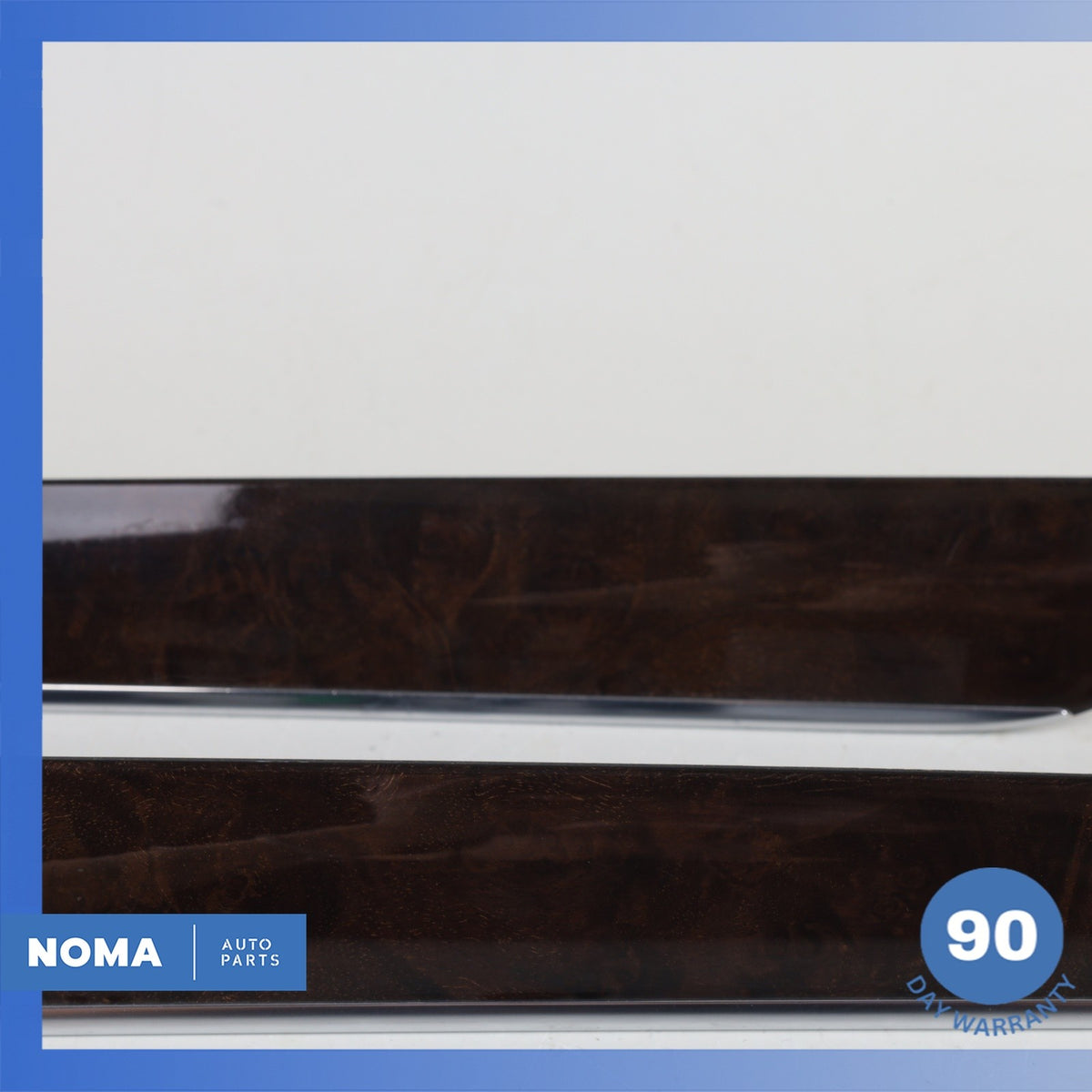 Audi 8U Q3 Front Right & Left Door Cover Panel Trim Molding Set Wood OEM - photo 8